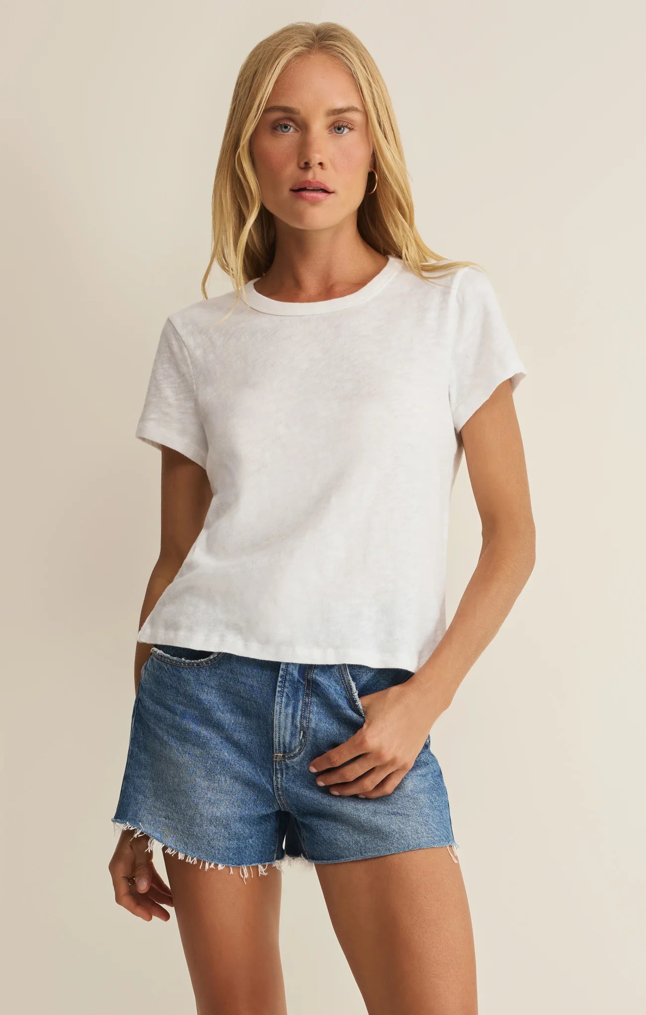JUNIE SLUB TEE