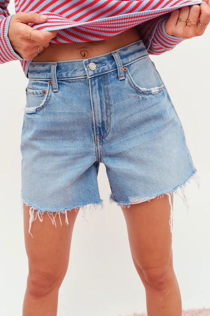 CROSSROADS - Mid Rise Loose Short in Pulse