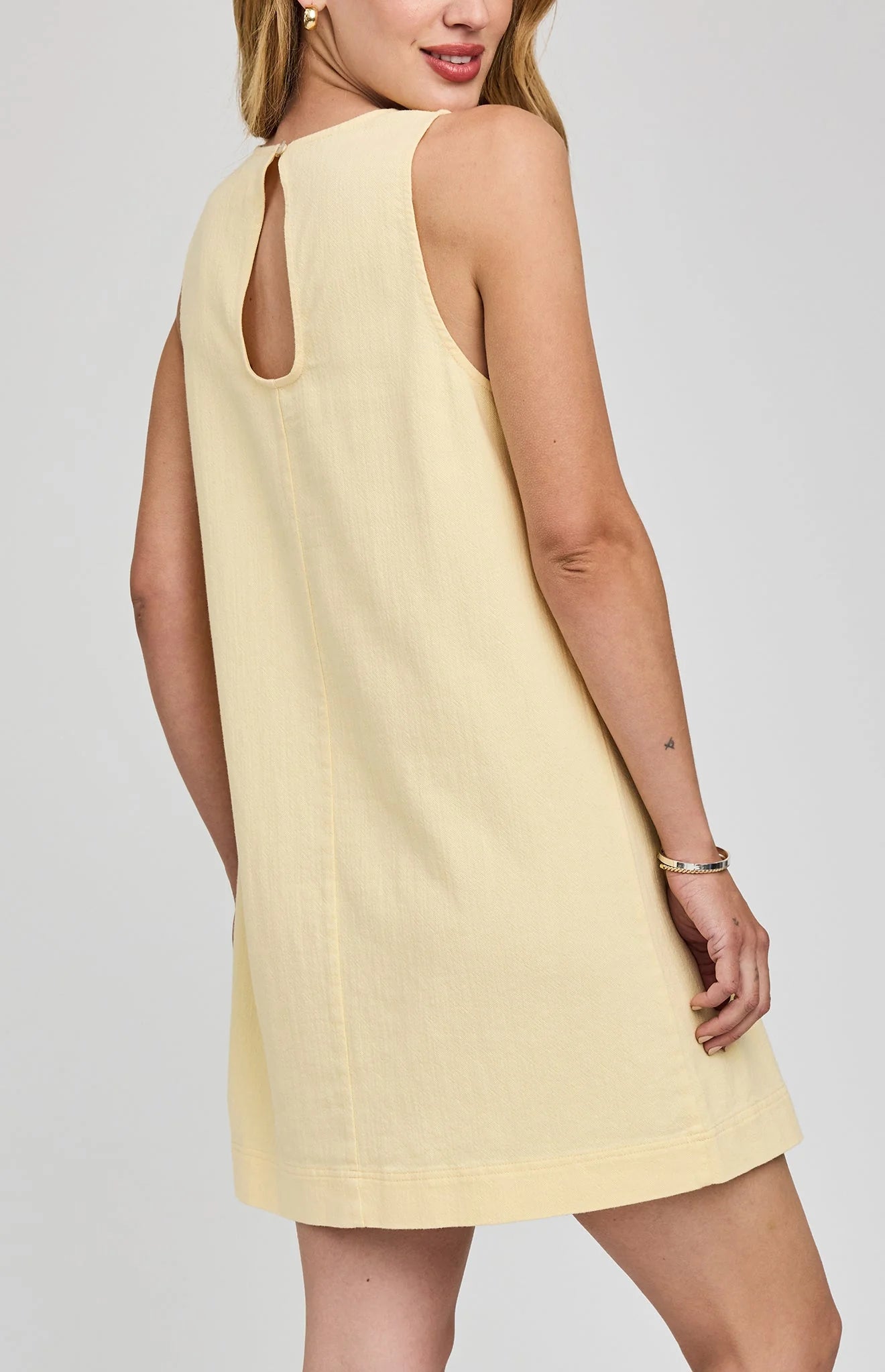 CASEY Shift Dress Cornsilk