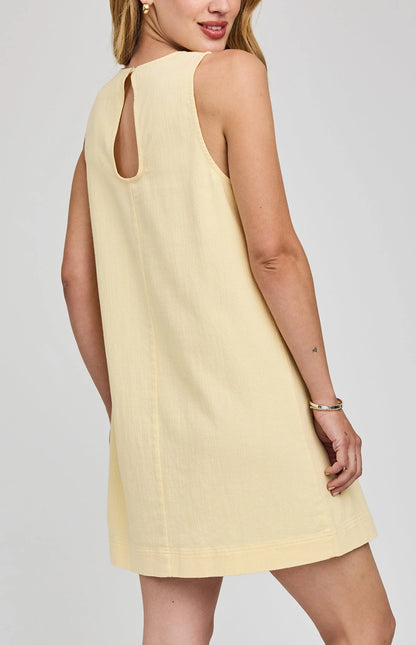 CASEY Shift Dress Cornsilk