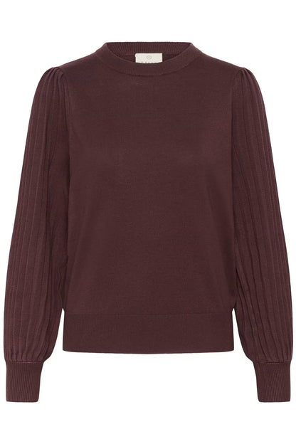LONE KNIT PULLOVER IN FUDGE