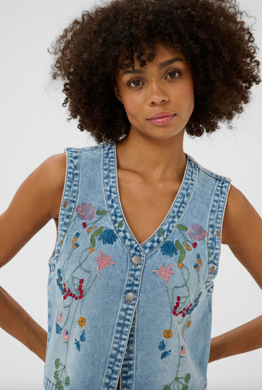 TIALA - Denim Vest