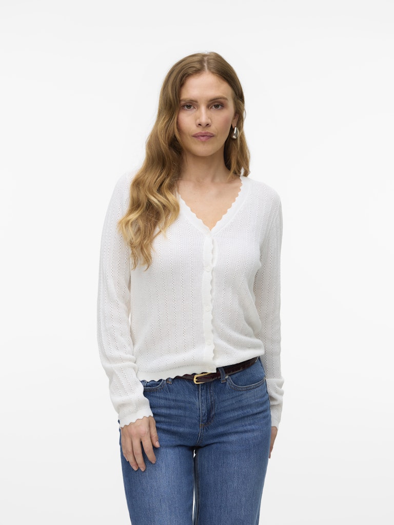 LUXLIGHT - Pointelle Cardigan