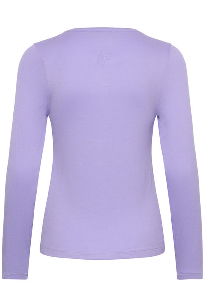 NAI LONG SLEEVE IN VIOLET TULIP