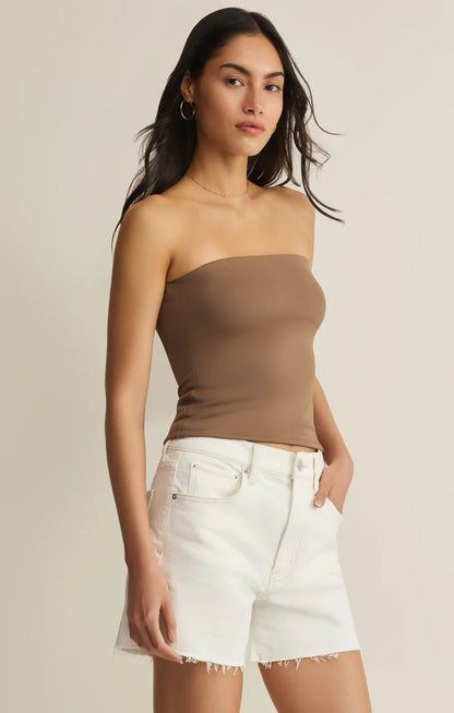 EMERA TUBE TOP IN PALO SANTO