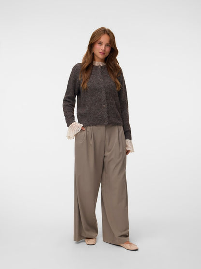 NOVAH O-NECK BUTTON CARDI