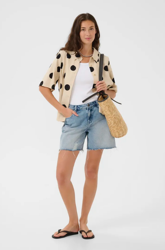 TIKA BUTTON UP T-SHIRT