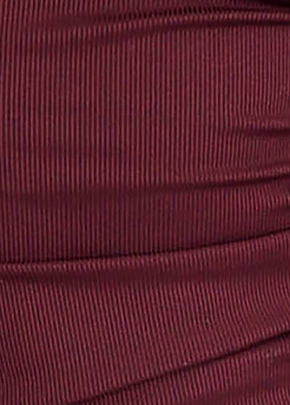 BRIVA - Ribbed Boatneck Front & Low Back