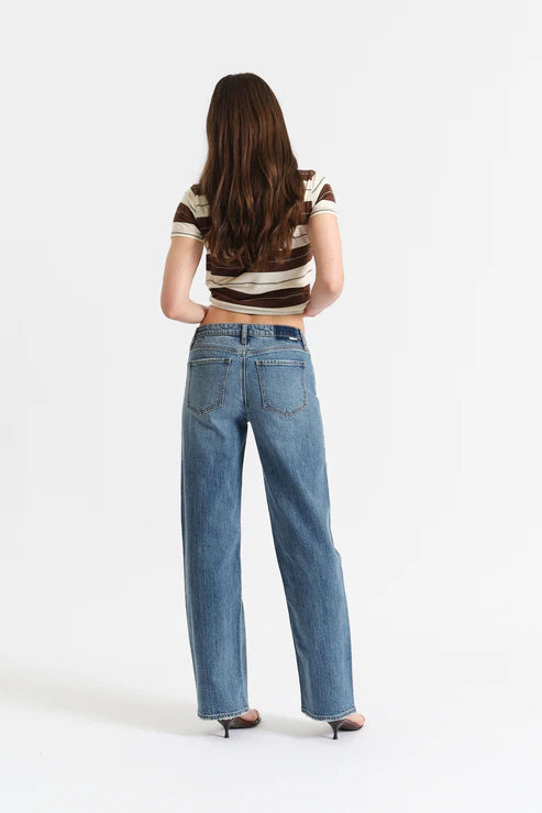 KEEPER - Low Rise Straight in Heart Beat Vintage