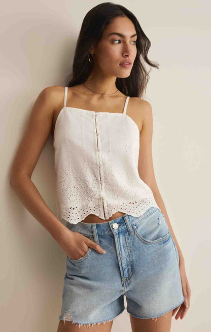 SEA ESTA EMBROIDERED TOP