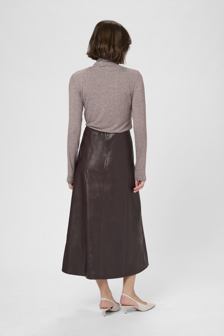 LILLI LEATHER SKIRT