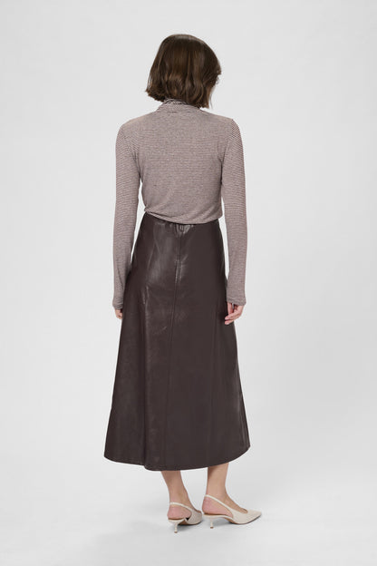 LILLI LEATHER SKIRT