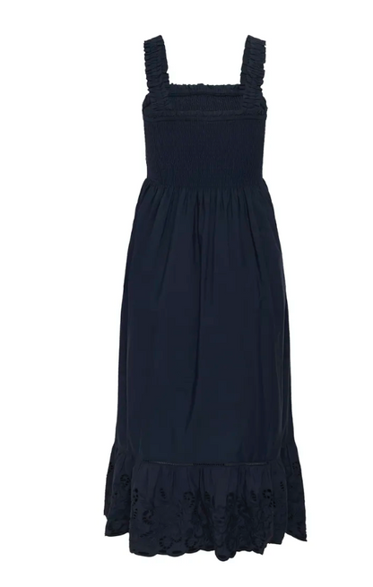 GERTRUD DRESS IN MIDNIGHT MARINE