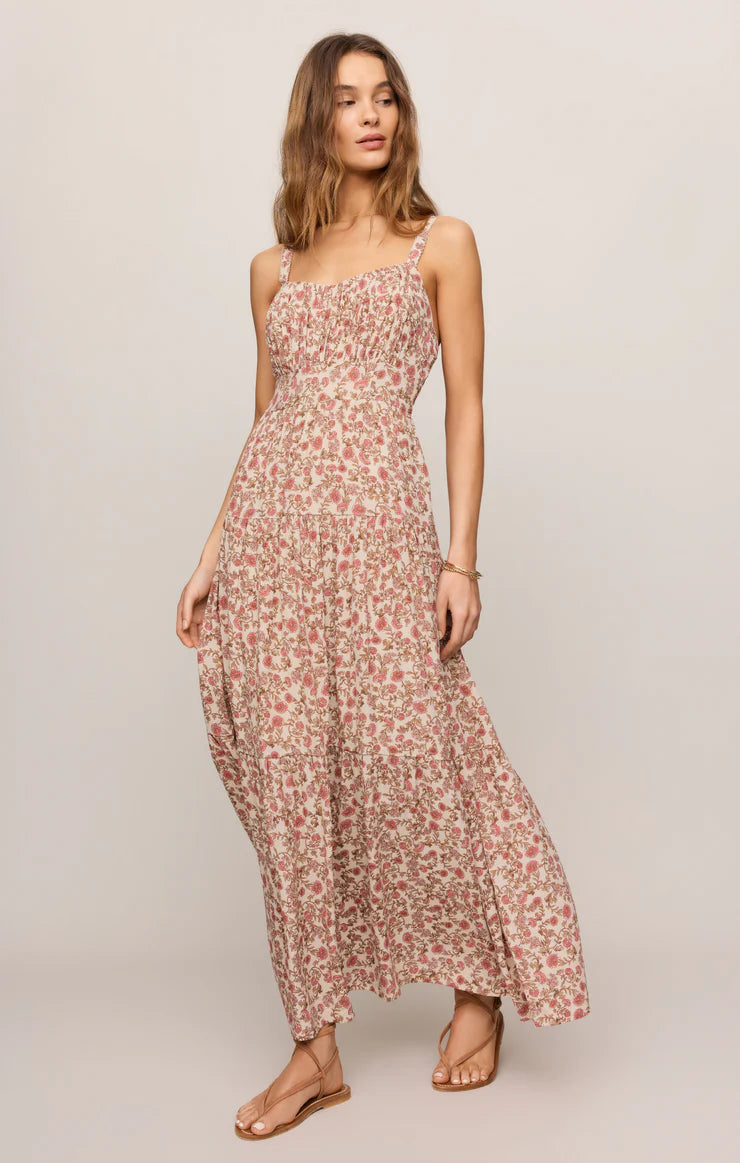 MINDY FLORAL MAXI DRESS