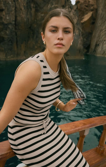 EMORI - Striped Skirt