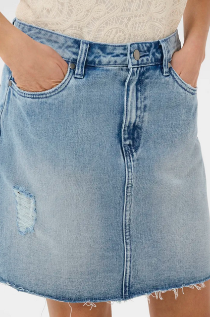 JUTEA JEAN SKIRT