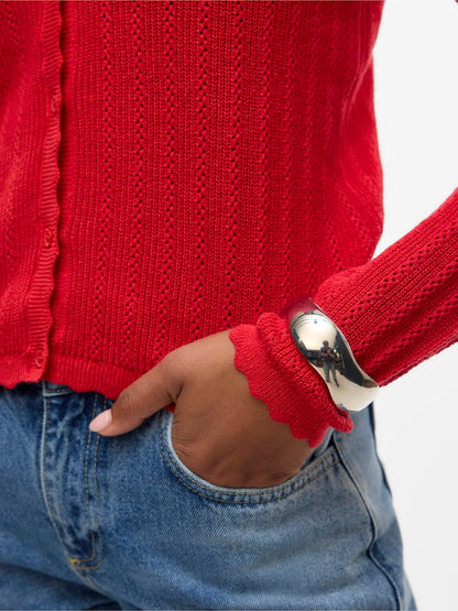 LUXLIGHT - Pointelle Cardigan