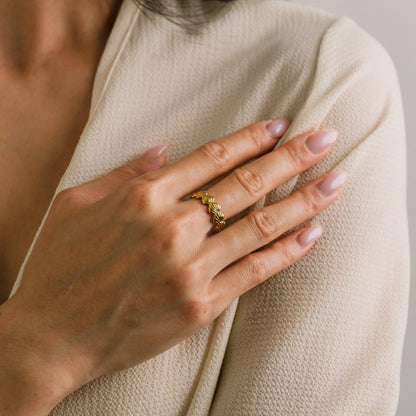 Shell Open Ring