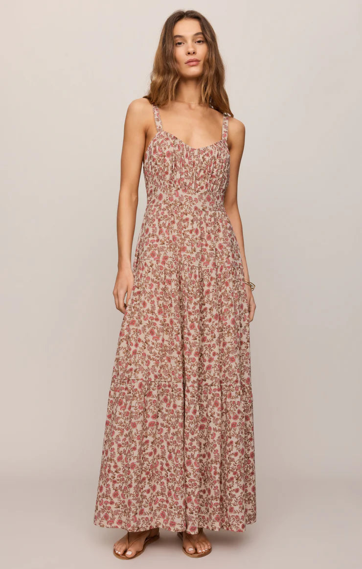 MINDY FLORAL MAXI DRESS