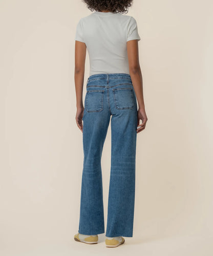 MAYA High Rise Wide Leg in Success