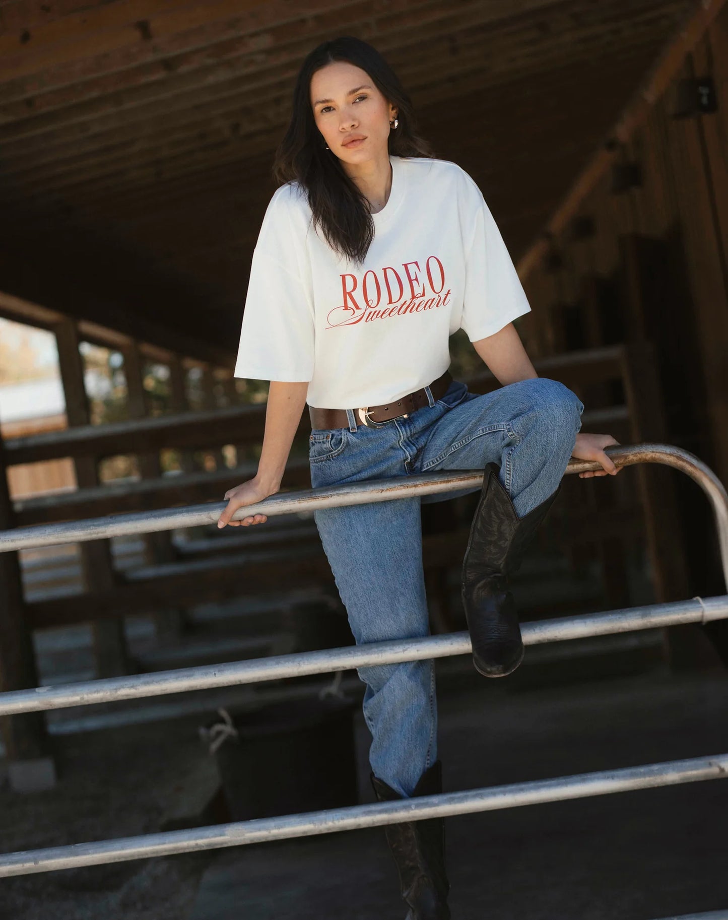 RODEO SWEETHEART BOXY TEE