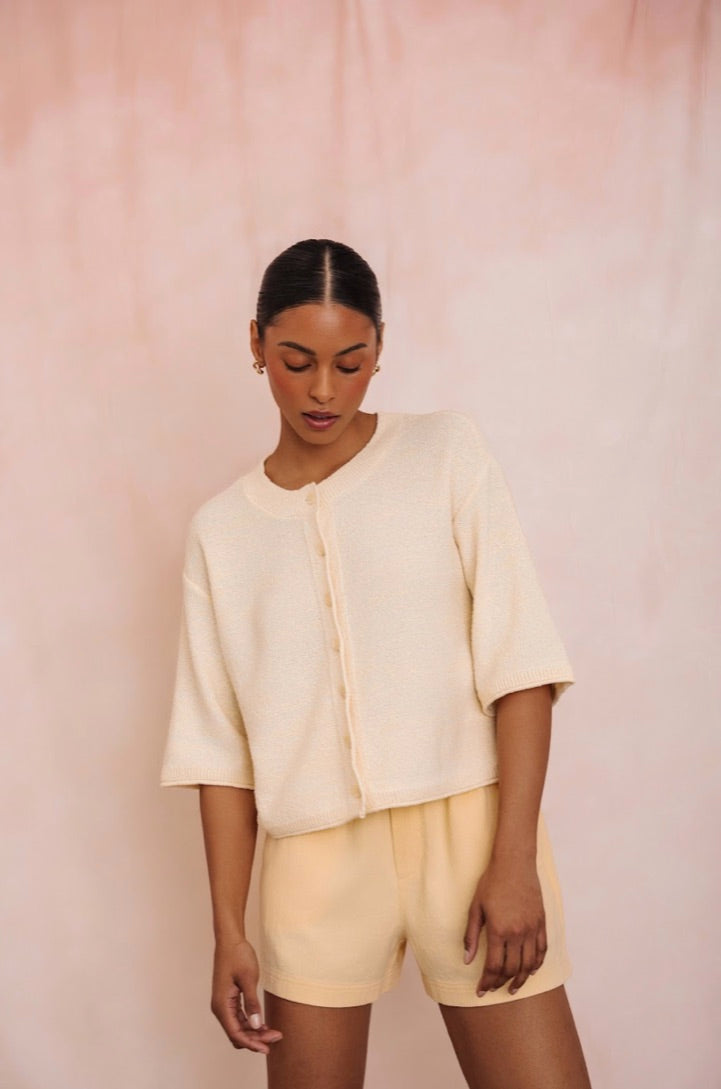 GENEVIEVE - Top Corn Silk