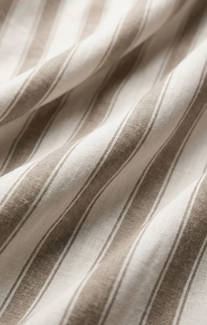 THE PERFECT STRIPED LINEN PANT