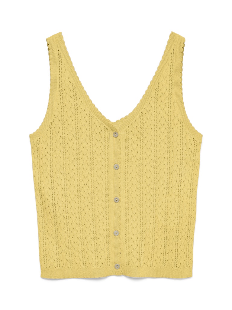LUX LIGHT 2 WAY V-NECK TOP IN GOLDEN HAZE