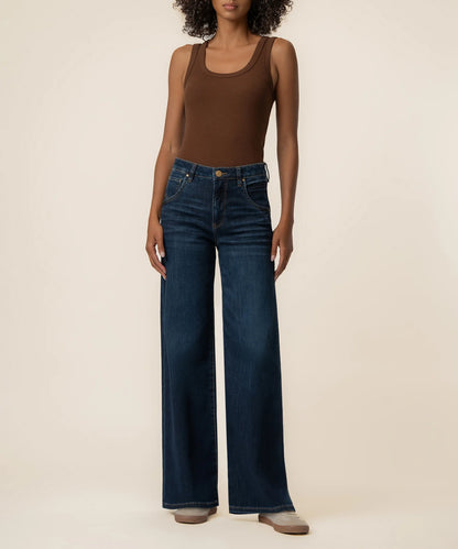 MAYA HIGH RISE WIDE LEG IN ANGELICALLY