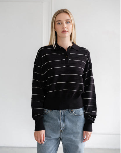 KNIT POLO SHIRT