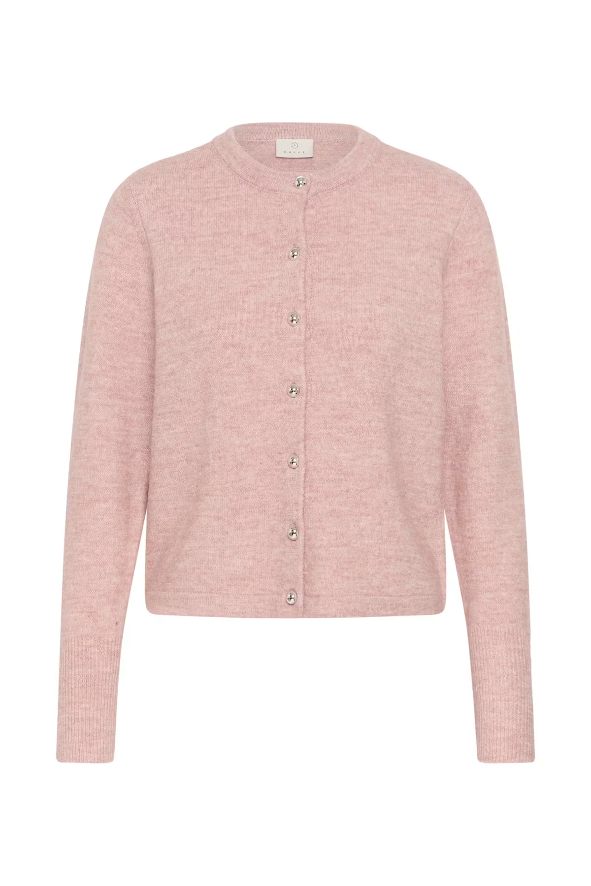ANIEL KNIT CARDIGAN IN PALE MAUVE