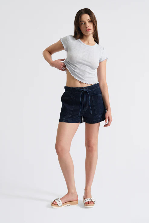 CATALINA - Drawstring Short in Blue Mood