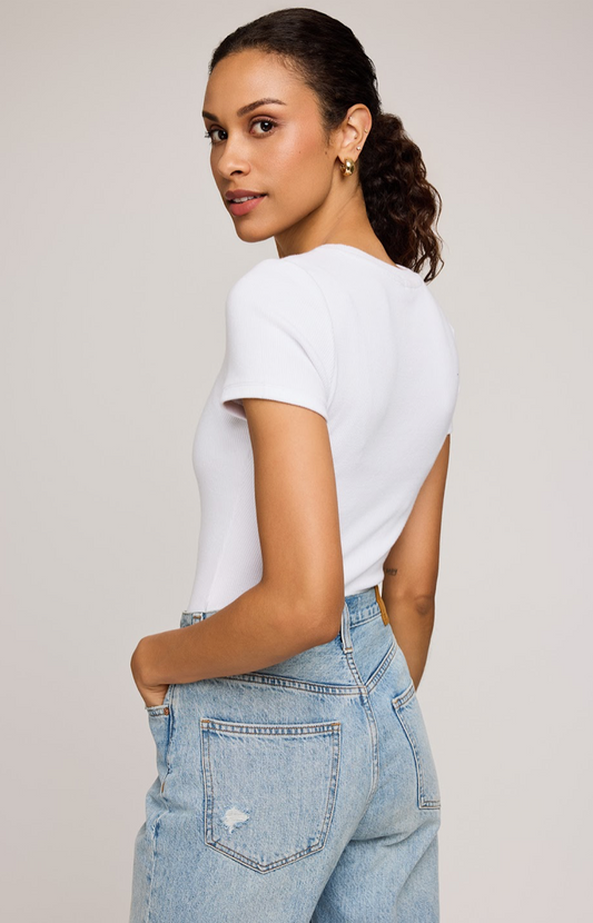TATE - Ribbed Tee