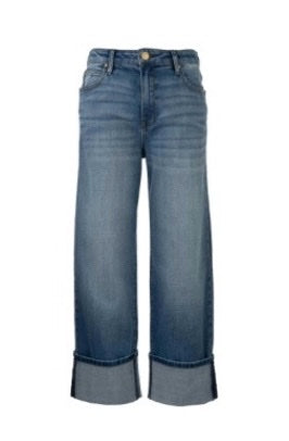 SIENNA - High Rise Straight Leg Roll Up