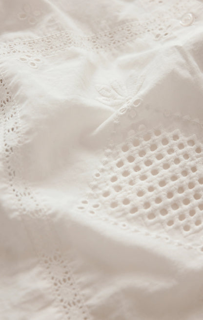 ANNABELLE EYELET DRESS
