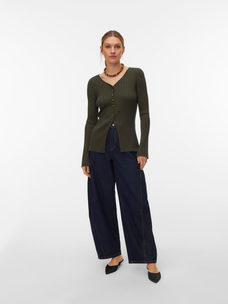 WILLOW V-NECK LONG CARDIGAN