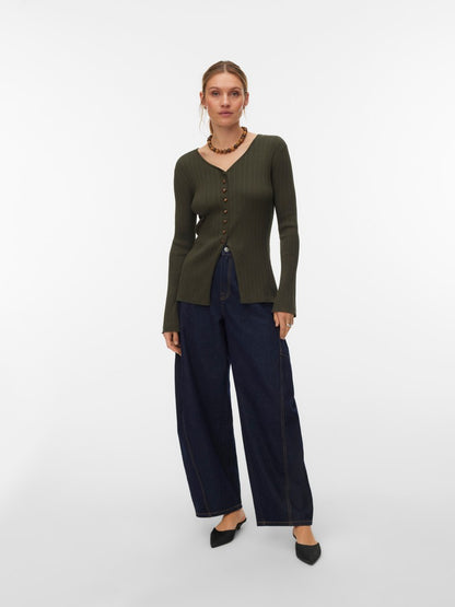 WILLOW V-NECK LONG CARDIGAN