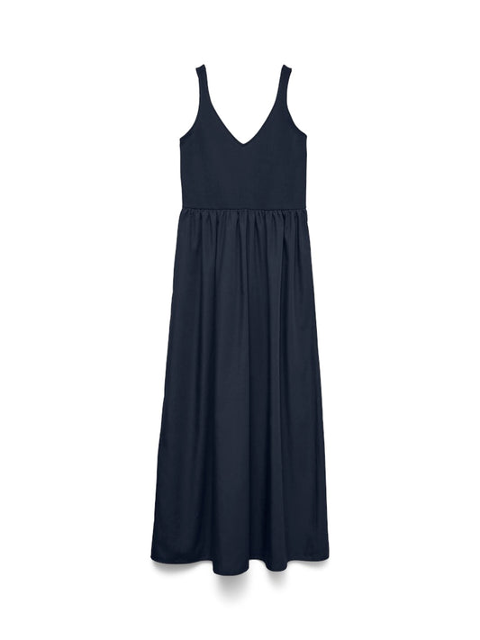 VALLY Dress in Navy Blazer