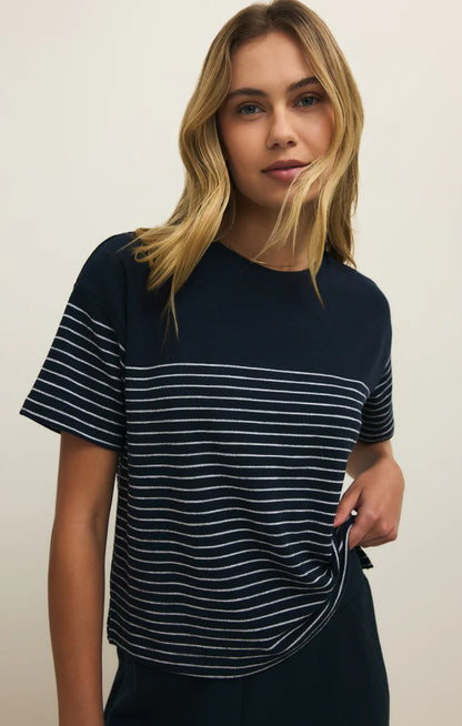 HARBOR - Striped T-Shirt