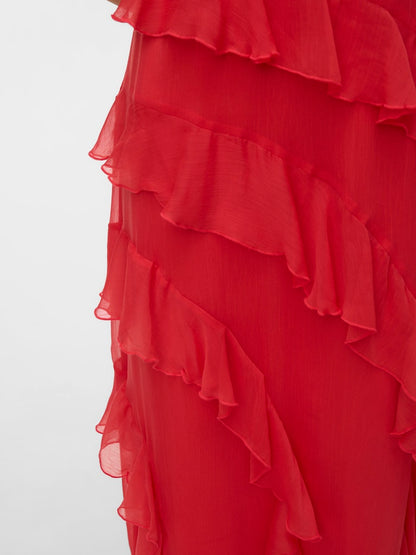 SMILLA LONG FRILL DRESS