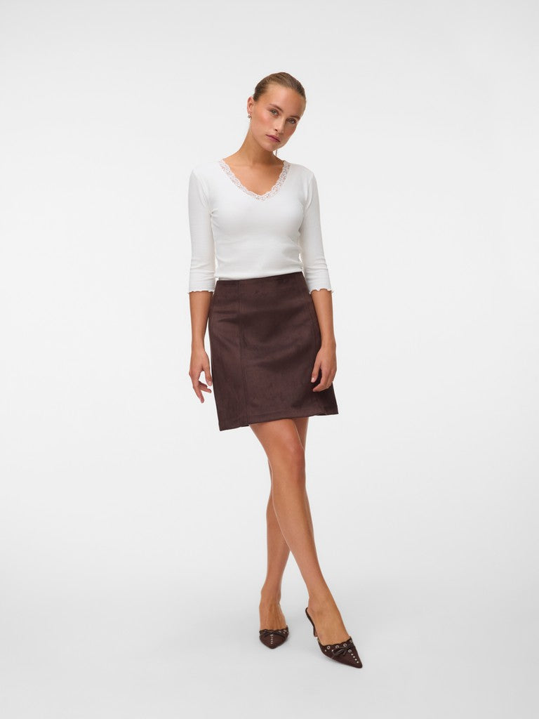 DONNA HAZEL ABOVE KNEE SKIRT