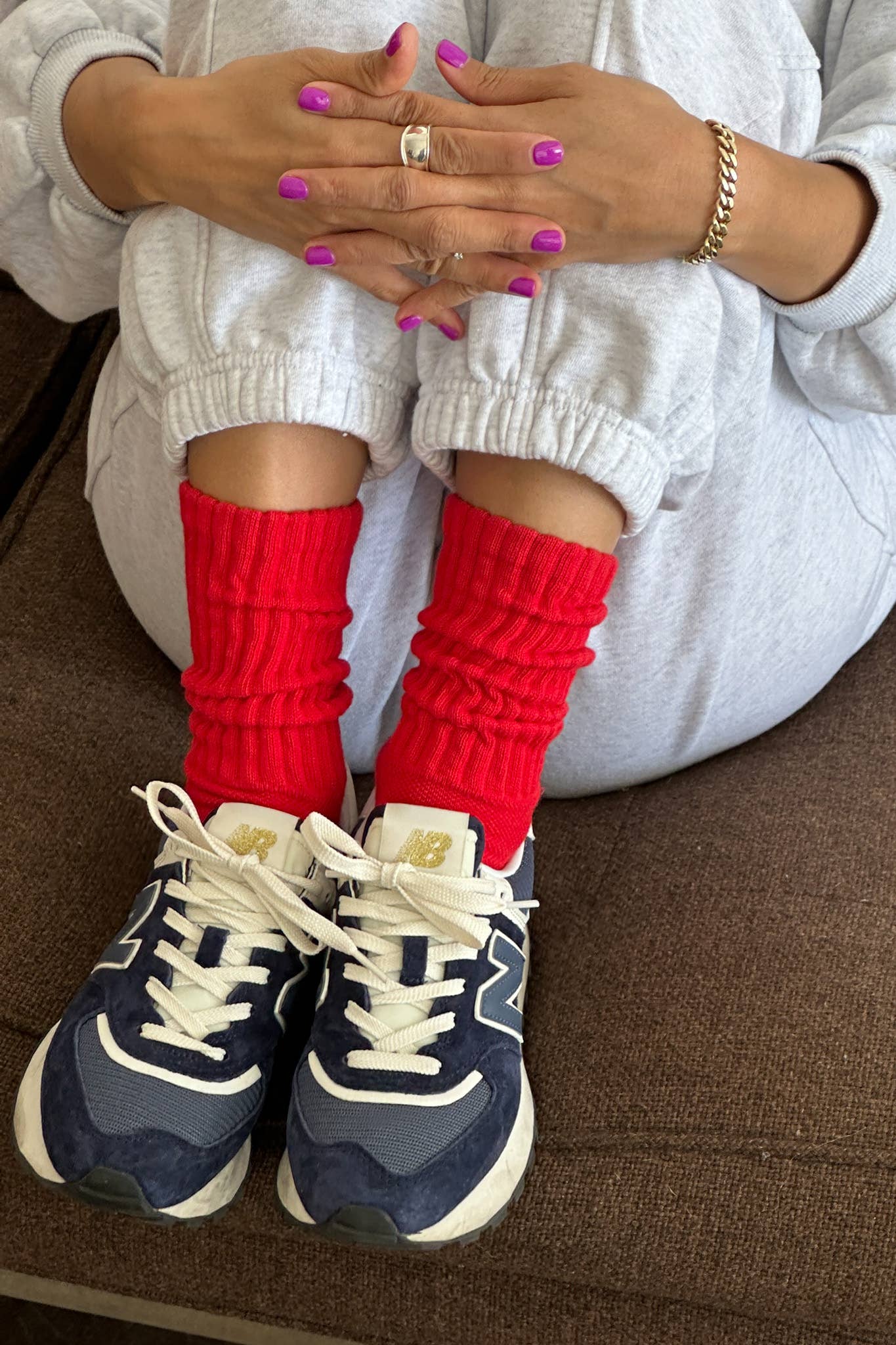 Ballet Socks: Strawberry