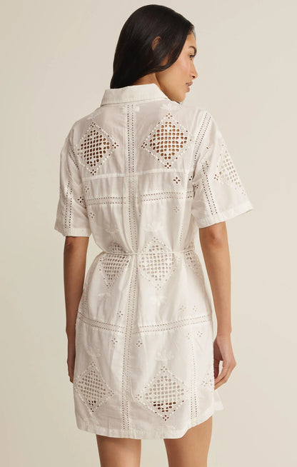 ANNABELLE EYELET DRESS