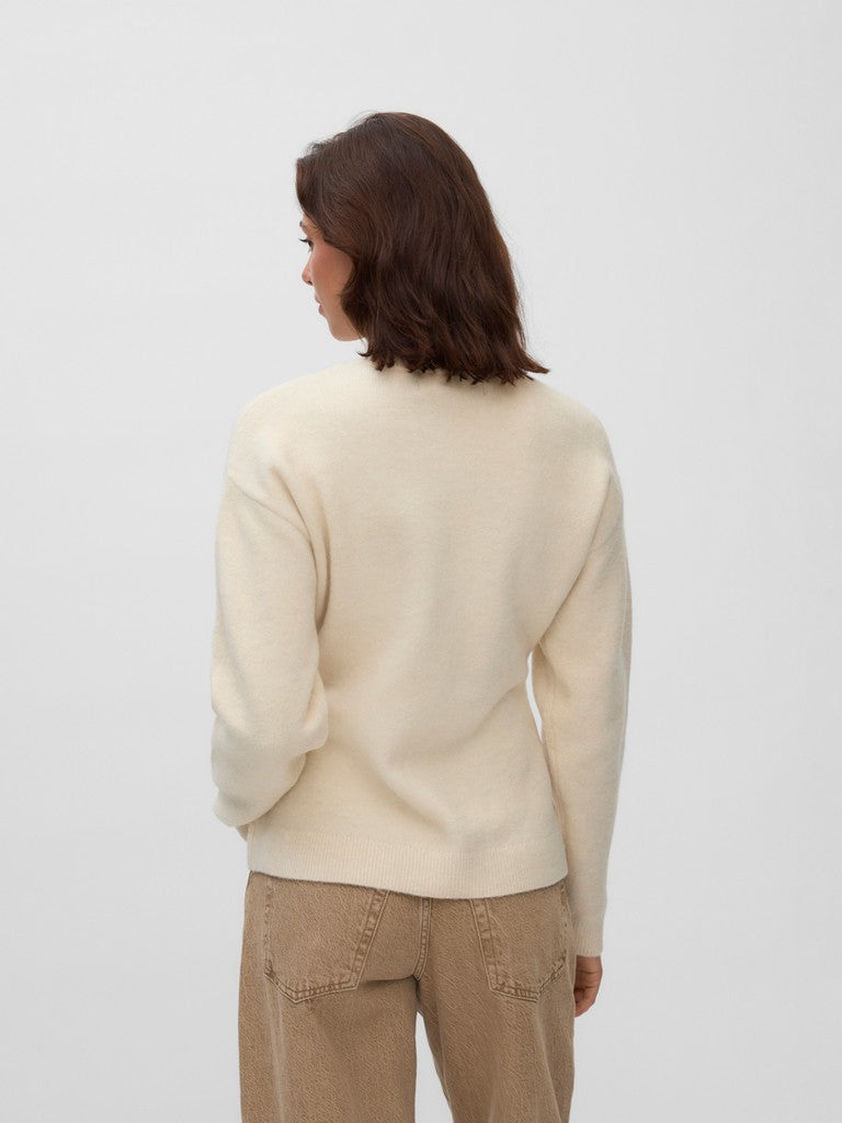 ELENA WAIST CARDIGAN  IN BIRCH