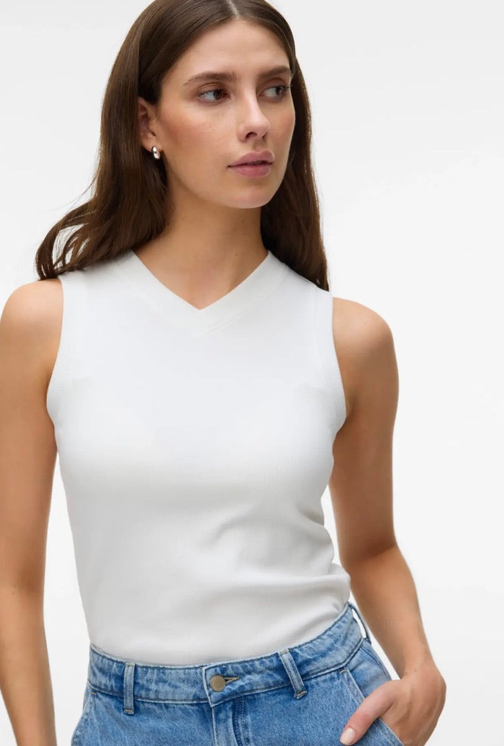 COLBIE V-NECK TANK TOP