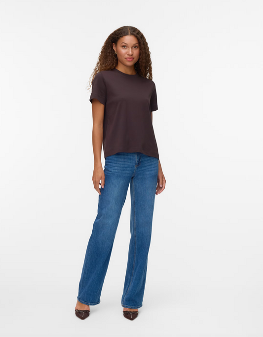 NAIMA TSHIRT IN CHOCOLATE