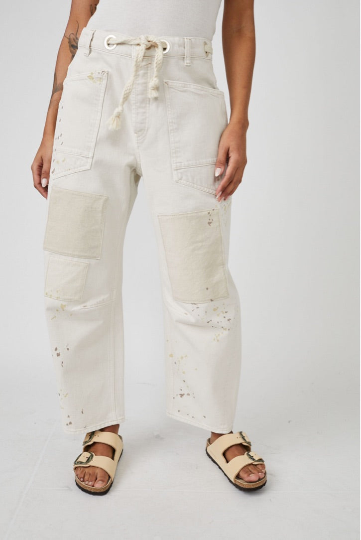 MOXIE Pull-on Barrel Jean