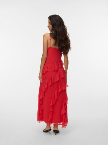 SMILLA LONG FRILL DRESS