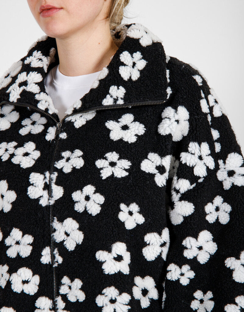 ALL OVER DAISY Sherpa Jacket