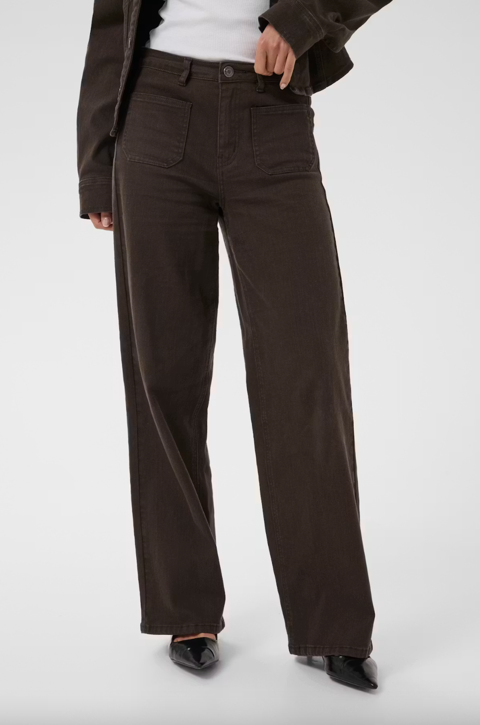 BROOK JEANS IN COFFEE BEAN